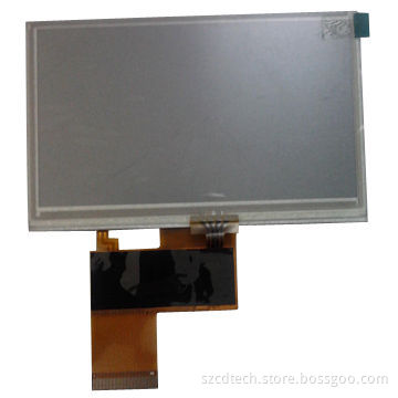 4.3-inch TFT LCD Module with 480 x 272 Pixels Resolution, 7 LEDs Backlight, RGB Interface
